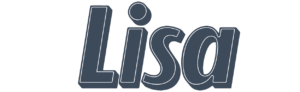 Logo Lisa Magazin rot quer