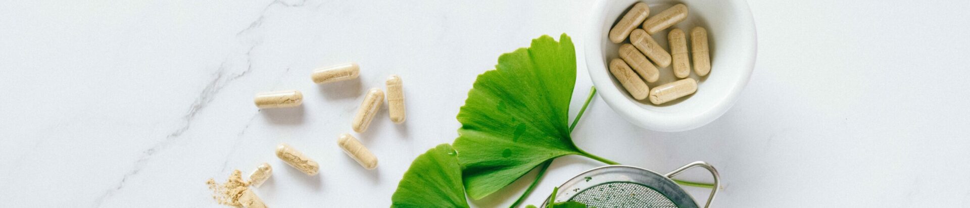 Food supplement with ginkgo leaf