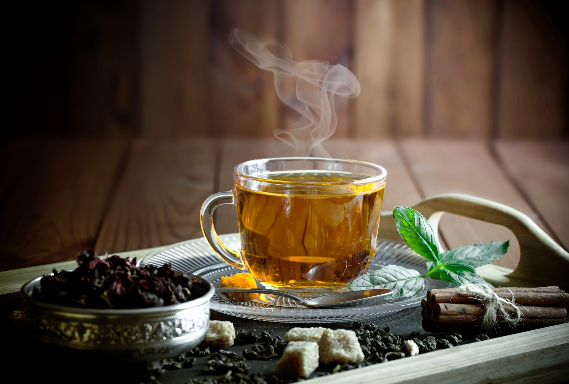 Herbal tea that helps with irritable bowel symptoms